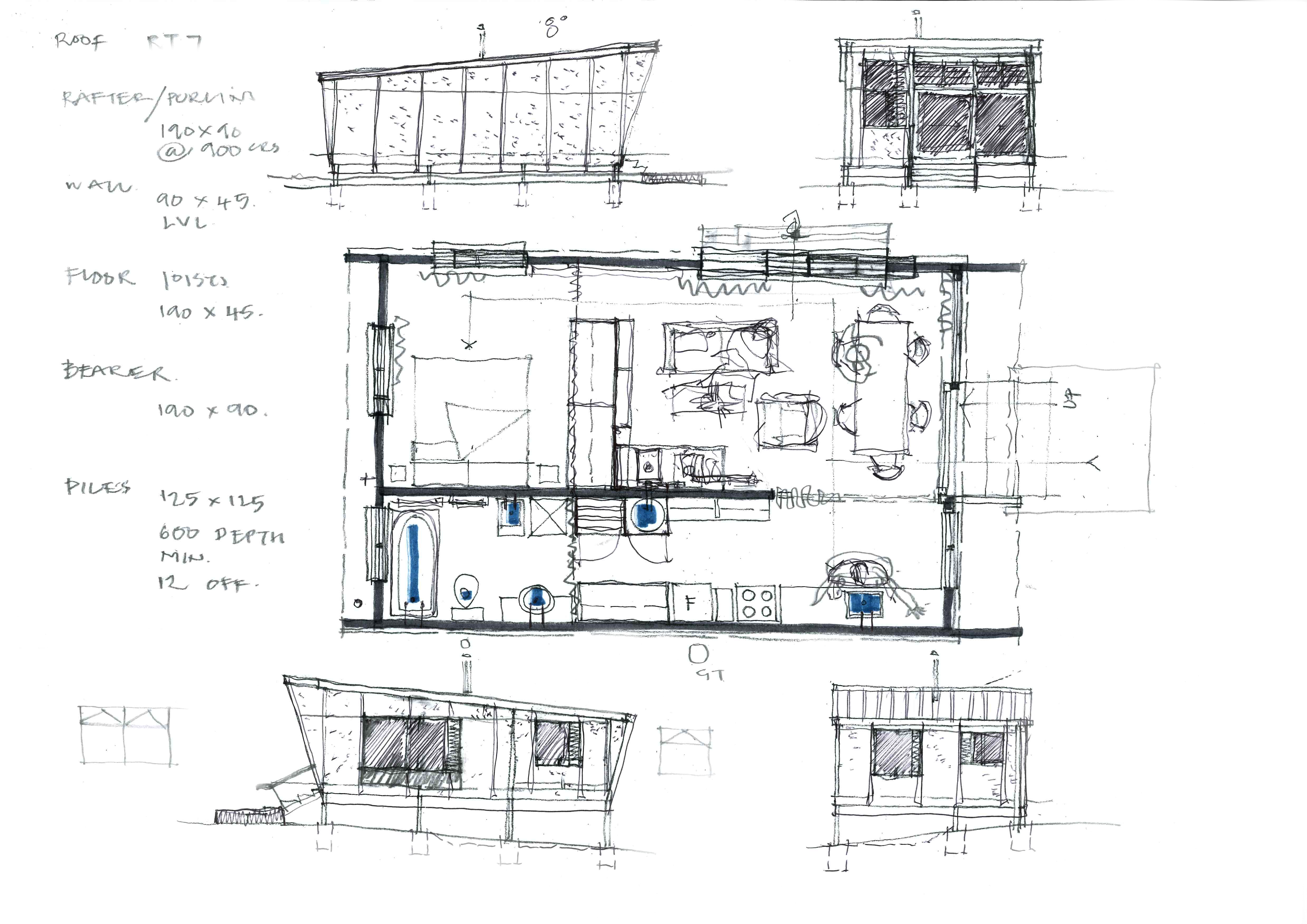 The Architectural Sketch (+ a new project)